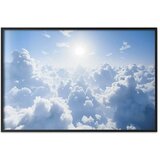  Plakat Heavenly Peace: Warm Sun Rays 90x60 Crni okvir | shoptok.hr