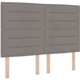 Box Postelja z vzmetnico z vzmetnico Taupe 160 x 200 cm blago, (5000141890) | Shoptok.si