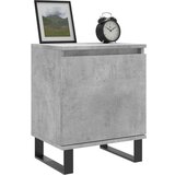  Noćni ormarići 2 kom boja betona 40x30x50 cm konstruirano drvo | shoptok.hr