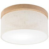  Brilagi - LED plafonsko svetlo BELLADONNA 1xE27/15W/230V, prečnik 30 cm, krem/hrast | Eponuda.com