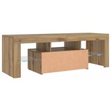 TV ormarić LED boja hrasta 120 x 36,5 x 40 cm konstruirano drvo | shoptok.hr