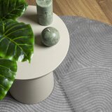  Tepih IZA kratkih vlakana skandinavski izgled sivi Ø 80 cm | shoptok.hr