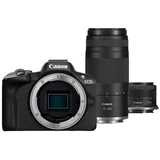 Fotoaparat r50 bk +Objektiv rf-s18-45 +Objektiv rf75-300