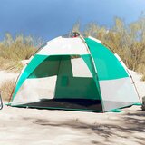  The Living Store Šotor za plažo za 2 osebi zelen za hitro postavitev vodoodporen - Šotor Za Plažo, (21486848) Cene