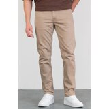 Dewberry 23648 Regular Fit Stretchy Hlt Denim Mens Jeans-BEIGE | Eponuda.ba