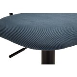 Mauro Ferretti Modrozelen/črn barski stol z nastavljivo višino (višina sedeža 61 cm) Tina – | Shoptok.si