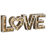 Globo 29976 - LED stona lampa LOVE 24xLED/0,06W/3xAA topola | Eponuda.com
