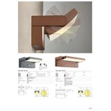  Redo 90716 - LED spoljno zidno svetlo FLIP LED/40W/230V IP54 braon | Eponuda.com