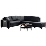 Atelier Del Sofa Ugaona sofa na razvlačenje, Loft, 230 x 285 cm, Antracit | Eponuda.ba