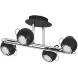 Rabalux BOBBY Spot rasveta LED, GU10 4X4.5W, 3000 K, Crna Cene