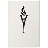  Plakat - Torch Shaped Like the Eiffel Tower 60x90 Bez okvira | shoptok.hr