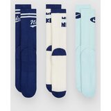 Nike Ed Pls Crew 3P Lifestyle 144 Socks blue void / sail / glacier bl | Shoptok.si