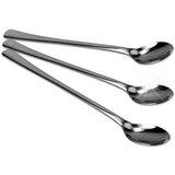  Set 3 inox dolgih desertnih žličk 22cm Cene