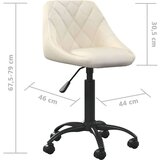  Jedilni stol krem žamet, (21822482) | Shoptok.si
