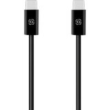  Obal Me LongRun USB-C v USB-C kabel 60W črne barve dolžine 2m Cene