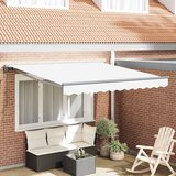 vidaXL retraktilna tenda bela 300x250 cm | Shoptok.si