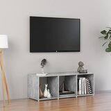 vidaXL TV omarica betonsko siva 107x35x37 cm iverna plošča Cene