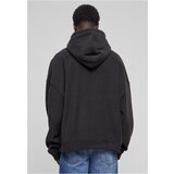Urban Classics Men's Oversized Half Zip Hoody Black Fleece Sweatshirt | shoptok.hr