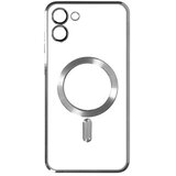  Silikonska futrola Magsafe Samsung A07 SILVER | Eponuda.com