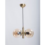 Squid Lighting viseča svetilka v zlati barvi s steklenim senčilom monera | Shoptok.si