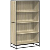  Polica za knjige sonoma hrast 80,5x35x139 cm izrađeno drvo | shoptok.hr
