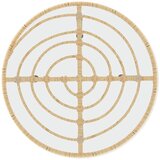  3-dijelni vrtni blagovaonski set od poliratana Smeđa Dužina stola 80 cm | Shoptok.si