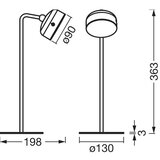 Osram LED prigušiva punjiva stona lampa 3u1 DECOR HELPER LED/1,8W/5V crna | Eponuda.com