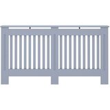  Pokrov za radijator antracit 152 x 19 x 81,5 cm MDF | shoptok.hr
