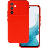 Onasi Lens Cover silikonski ovitek zaščita za Samsung Galaxy A34 - rdeč Cene