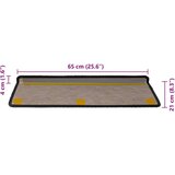 vidaXL Samoljepljivi otirači za stepenice 30 kom 65x21x4 cm antracit | shoptok.hr