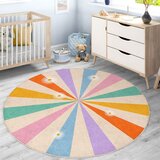 Mila Home Pralna otroška preproga ø150 cm Rainbow Daisy – | Shoptok.si