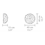 UMAGE Bijela zidna lampa ø 45 cm Eos Up – | shoptok.hr