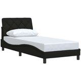  Okvir za krevet bez madraca crni 90x190cm od tkanine | shoptok.hr