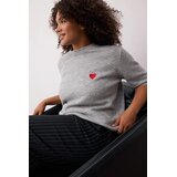 Trendyol ženski džemper Tbbaw26An00007, sivi | Eponuda.com