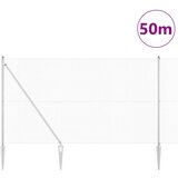 vidaXL zavarena žičana ograda s 13 vrhunskih postolja 1.6x50 m pocinčanog čelika | shoptok.hr