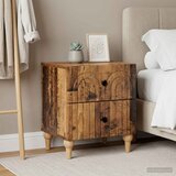  Noćni ormar s ladicama 2 pcs Staro drvo 43 x 34,5 x 48 cm | Eponuda.com