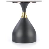  Konferencijski stočić VERO, prečnika 50 cm, crni/zlatni | Eponuda.com