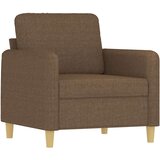  Fotelj rjav 60 cm blago | Shoptok.si