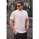 Madmext T-Shirt - White - Fitted Cene
