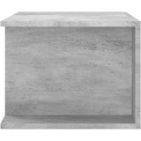 vidaXL TV omarica z LED lučkami betonsko siva 90x39x30 cm | Shoptok.si