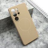 Maska FLEX MagSafe za Samsung S938B Galaxy S25 Ultra 5G/ bež