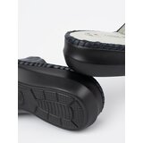BOSHIMAO Women's flip-flops with leather insole navy blue | Shoptok.si