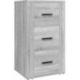  Komoda boja sivog hrasta 40 x 33 x 70 cm od konstruiranog drva | shoptok.hr