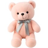 Plišana igračka medo sa sivom mašnom 55cm - rozi | shoptok.hr