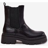 Boto Insulated ankle boots with zipper Black Niviane | Shoptok.si
