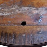  2-delni komplet skledastih klubskih mizic trden predelan les | Shoptok.si