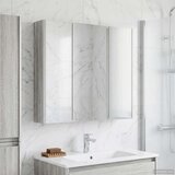  Kopalniška ogledalna omara Siva Sonoma 73.5 x 15.5 x 70 cm, (5000233319) | Shoptok.si