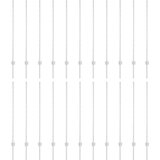  Stup za ogradu 22 pcs Srebrno 160 cm Čelik | shoptok.hr