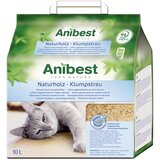 Anibest mačji pesek iz naravnega lesa - 10 l (pribl. 4,3 kg) | shoptok.hr
