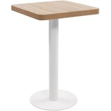 Bistro stol svjetlosmeđi 50 x 50 cm MDF | shoptok.hr